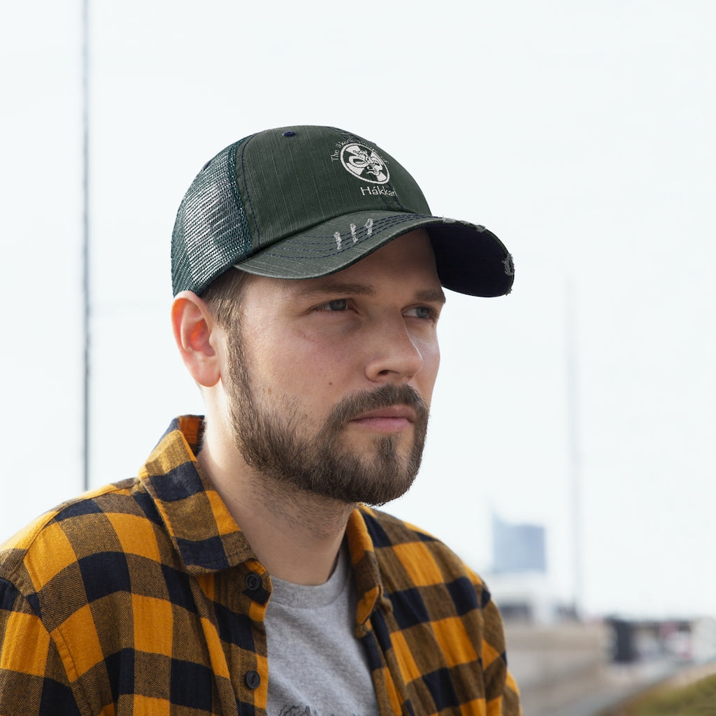 House of Hákkarl trashed baseball cap